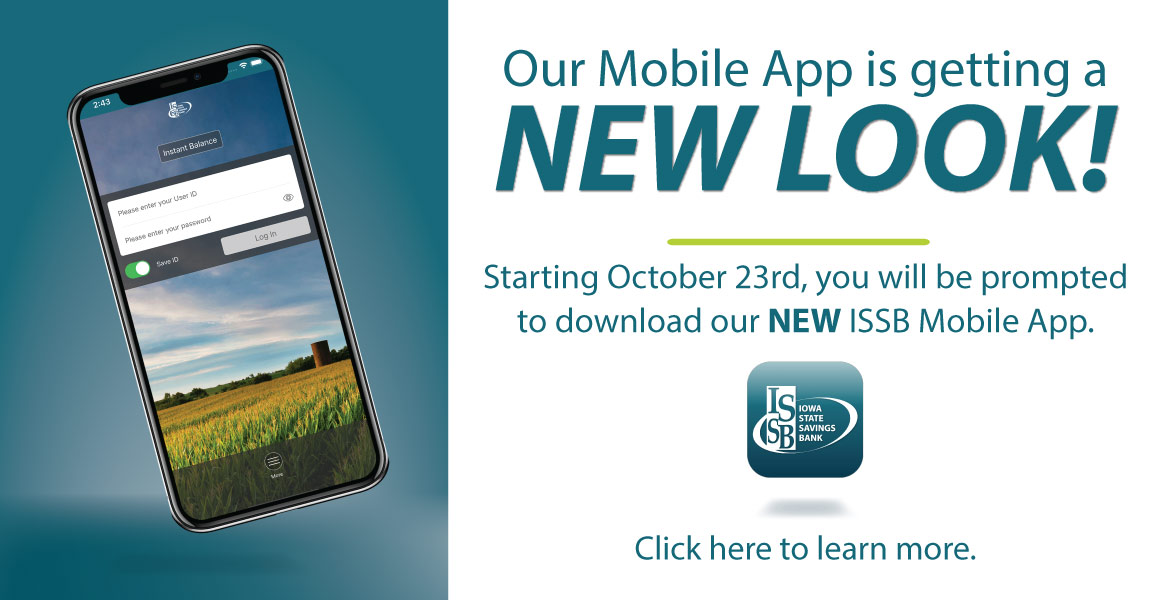 Our mobile app is getting a new look starting October 23rd. Click to learn more.
