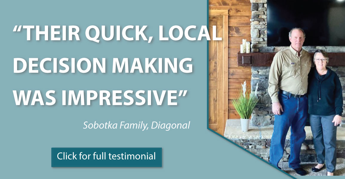 Their quick, local decision making was impressive. Click for testimonial